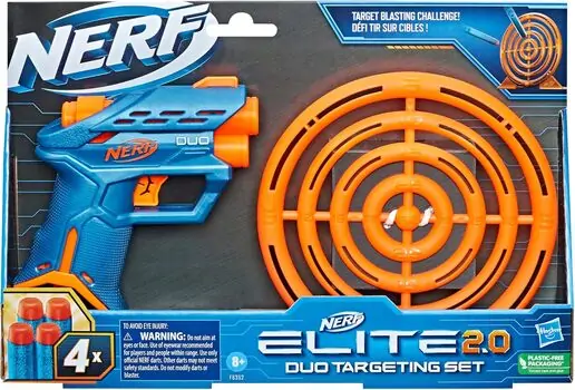 Nerf Elite 2.0 Duo Target Set - სათამაშო თოფი, 4 image