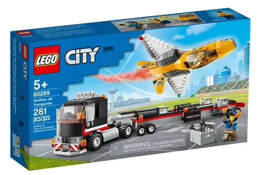 LEGO City 60289 Airshow Jet Transporter