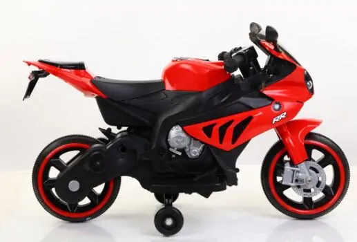 RR Sports Ride On Bike Red - ელექტრო მოტოციკლი, 2 image