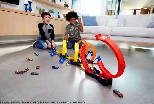Hot Wheels Multi-Loop Raceoff - საბავშვო სათამაშო ტრასა, 3 image