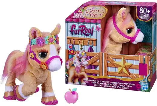 furReal Cinnamon My Stylin Pony Toy - სათამაშო პონი
