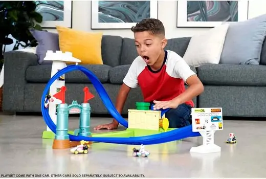 Hot Wheels Mariokart Circuit Slam Track Set - საბავშვო სათამაშო ტრასა, 2 image