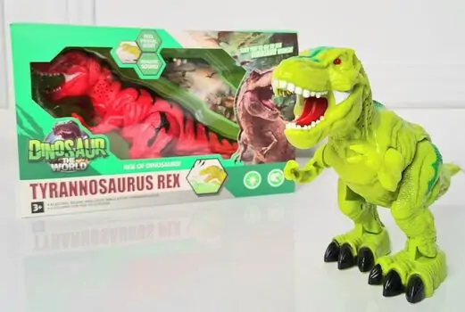 Electric Tyrannosaurus NF108-2 საბავშვო სათამაშო დინოზავრი, 2 image