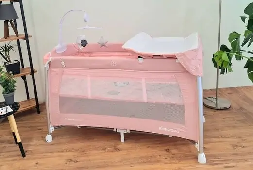 KikkaBoo Dessine Moi Pink საწოლ მანეჟი