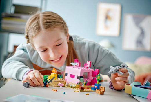 Lego Minecraft 21247 The Axolotl House, 9 image