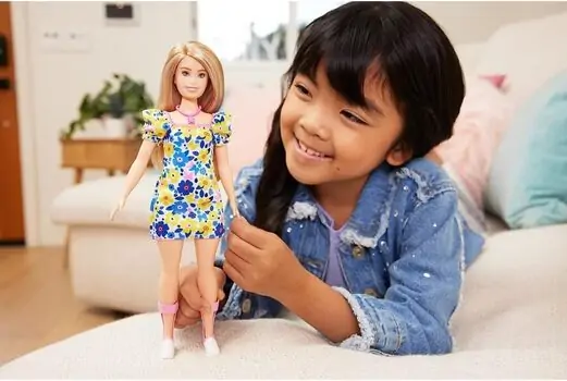 Barbie Doll Fashionista Doll with Down Syndrome - ბარბის თოჯინა, 4 image