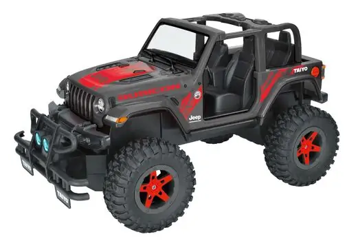 Taiyo Jeep Wrangler RubiconR/C Car Red - საბავშვო სათამაშო მანქანა დისტანციური მართვით, 2 image