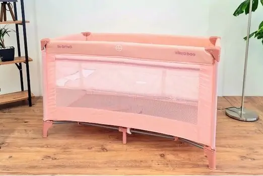 KikkaBoo So Gifted Pink 2 levels საწოლ-მანეჟი