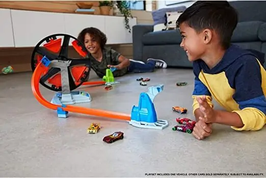 Hot Wheels GJM77 Spinwheel Challenge Playset საბავშვო სათამაშო ტრასა, 6 image