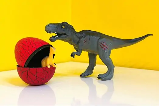 საბავშვო სათამაშო დინოზავრი GAME SET DINOSAURS AND CHILDREN IN EGG, 2 image