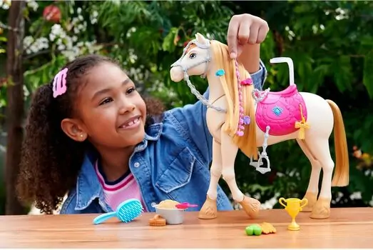 Barbie Horse with Sounds - ბარბის ცხენი ხმოვანი ფუნქციით, 2 image