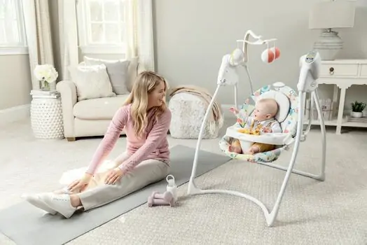 Graco LOVIN HUG Patchwork ახალშობილის ელექტრო შეზლონგი, 8 image