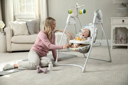 Graco LOVIN HUG Patchwork ახალშობილის ელექტრო შეზლონგი, 18 image