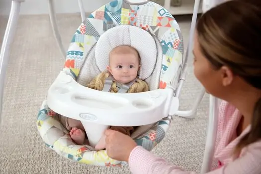 Graco LOVIN HUG Patchwork ახალშობილის ელექტრო შეზლონგი, 17 image