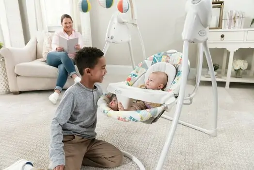 Graco LOVIN HUG Patchwork ახალშობილის ელექტრო შეზლონგი, 12 image