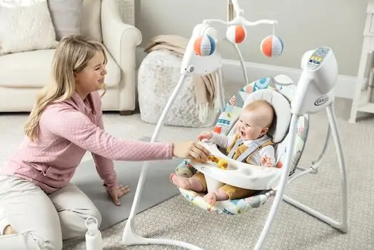 Graco LOVIN HUG Patchwork ახალშობილის ელექტრო შეზლონგი, 13 image