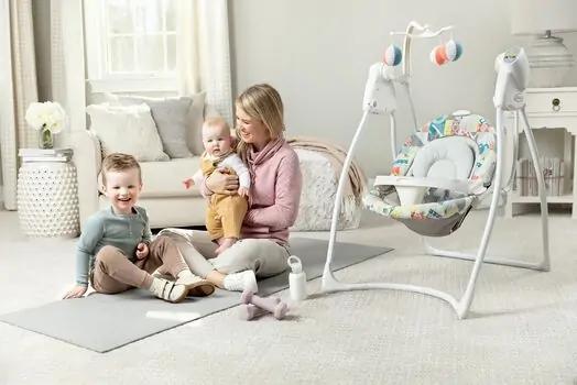 Graco LOVIN HUG Patchwork ახალშობილის ელექტრო შეზლონგი, 14 image