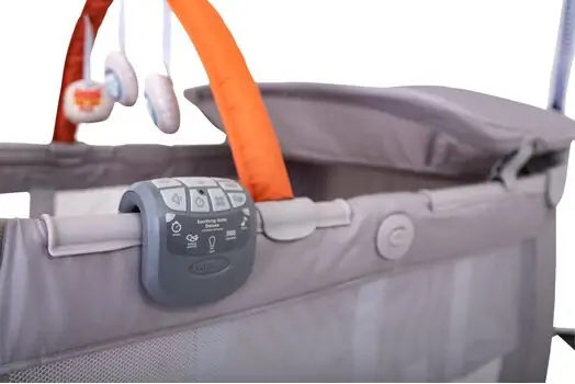 Graco CONTOUR ELECTRA ADORABLE ორ დონიანი საწოლ-მანეჟი, 5 image