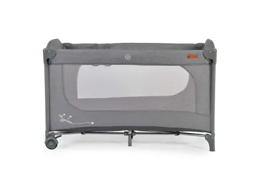 Cangaroo Skyglow 2 Grey ორ დონიანი საწოლ-მანეჟი, 6 image