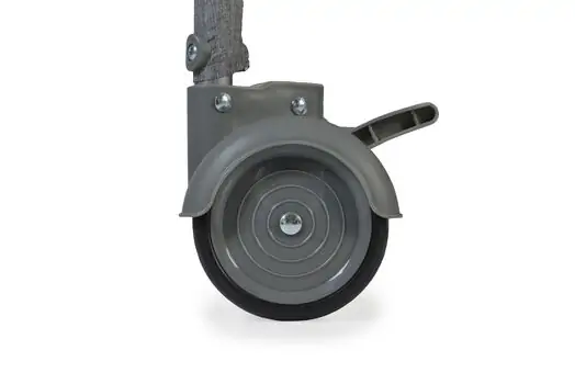 Cangaroo Skyglow 2 Grey ორ დონიანი საწოლ-მანეჟი, 8 image