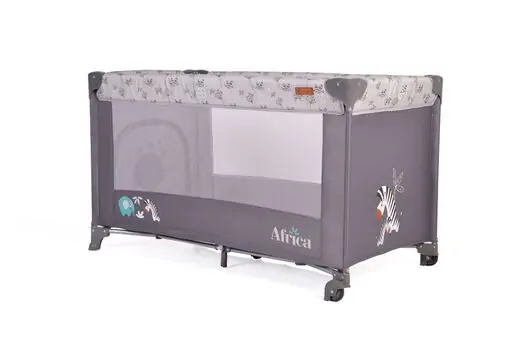 Cangaroo Africa Grey საბავშვო მანეჟი, 5 image