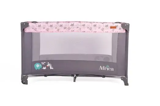 Cangaroo Africa Pink საბავშვო მანეჟი, 4 image