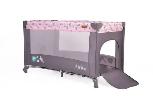 Cangaroo Africa Pink საბავშვო მანეჟი, 10 image