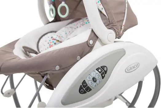 Graco GLIDER ELITE SCATTER ახალშობილის ელექტრო შეზლონგი, 5 image