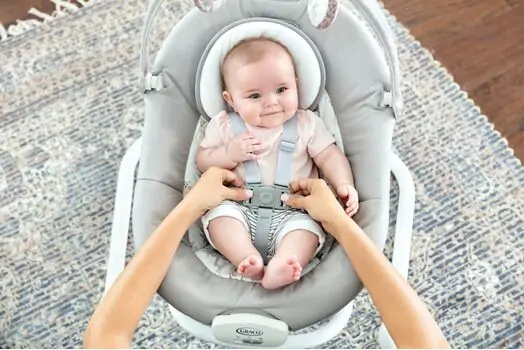 Graco DUET SWAY ROCKER Meadow ახალშობილის ელექტრო შეზლონგი, 13 image