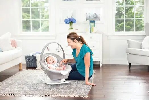 Graco DUET SWAY ROCKER Meadow ახალშობილის ელექტრო შეზლონგი, 7 image