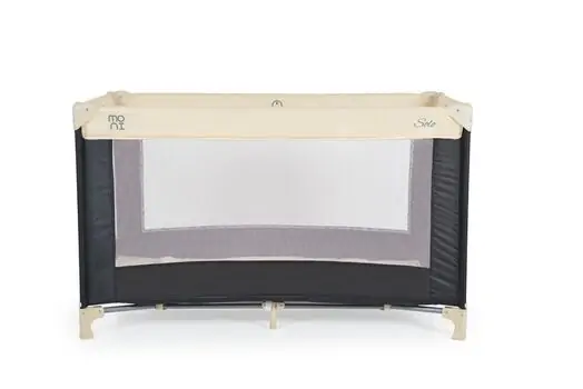 Cangaroo Folding cot Solo beige საბავშვო ერთ დონიანი საწოლ-მანეჟი, 4 image