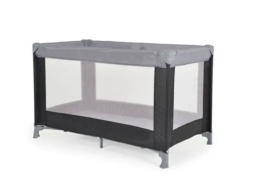 Cangaroo Folding cot Solo Grey საბავშვო ერთ დონიანი საწოლ-მანეჟი, 3 image