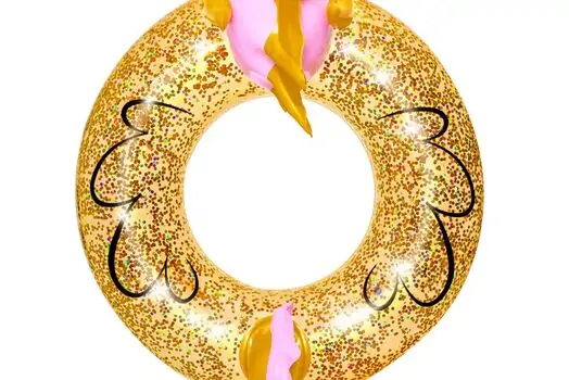 Bestway 36305 Glitter Seahorse Swim Ring გასაბერი ზღვის ცხენი, 7 image