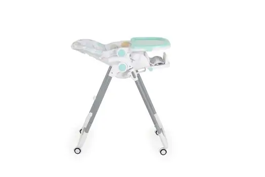Cangaroo High Chair Bueno Blue - საკვები სკამ-მაგიდა, 11 image
