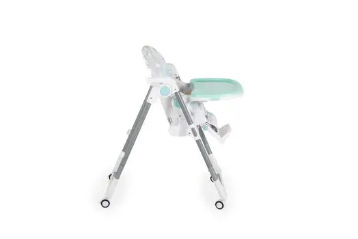 Cangaroo High Chair Bueno Blue - საკვები სკამ-მაგიდა, 13 image