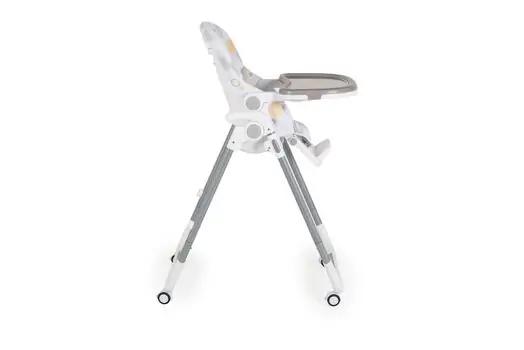 Cangaroo High Chair Bueno Grey - საკვები სკამ-მაგიდ, 5 image