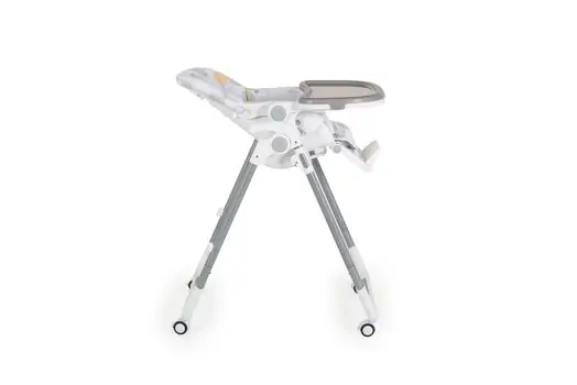 Cangaroo High Chair Bueno Grey - საკვები სკამ-მაგიდ, 8 image