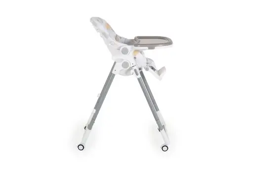 Cangaroo High Chair Bueno Grey - საკვები სკამ-მაგიდ, 6 image