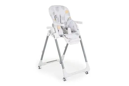 Cangaroo High Chair Bueno Grey - საკვები სკამ-მაგიდ, 3 image