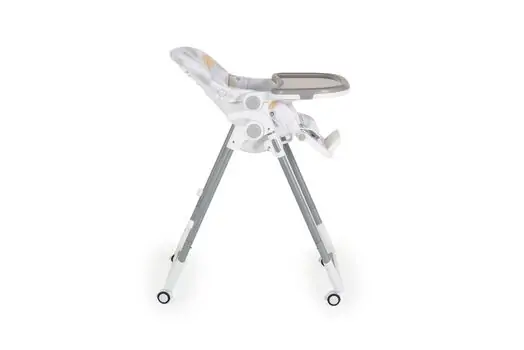 Cangaroo High Chair Bueno Grey - საკვები სკამ-მაგიდ, 7 image