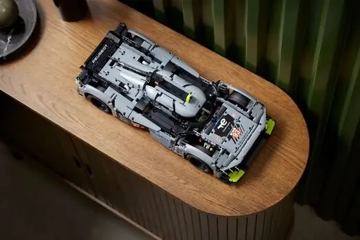 Lego Technic 42156 PEUGEOT 9X8 24H Le Mans Hybrid Hypercar, 12 image