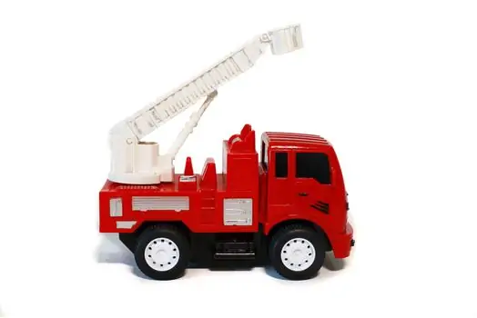 Friction Firefighter Trucks with Lights and Sound სათამაშო მანქანა, 2 image
