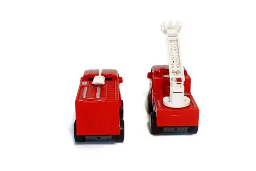 Friction Firefighter Trucks with Lights and Sound სათამაშო მანქანა, 3 image
