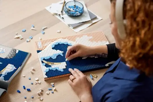 Lego Art 31208 Hokusai – The Great Wave, 10 image