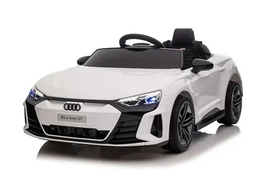 Moni Audi RS e-tron 6888 White ელექტრო მანქანა კაუჩუკის საბურავებით