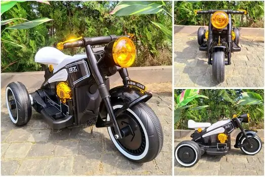 Motorcycle R7 White - ელექტრო მოტოციკლი