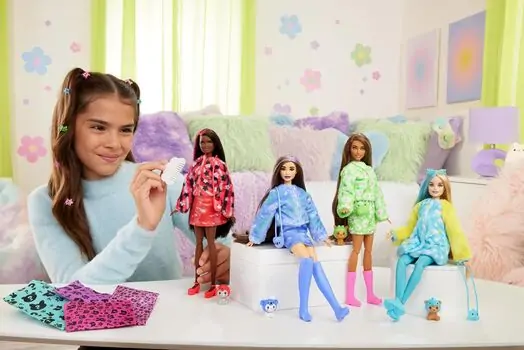Barbie Cutie Reveal Dolls Cute Costume Series თოჯინა ფერის ტრანსფორმაციით, 3 image