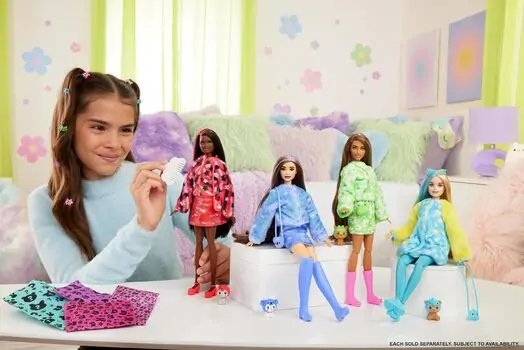 Barbie Cutie Reveal Dolls Cute Costume Series თოჯინა ფერის ტრანსფორმაციით, 3 image