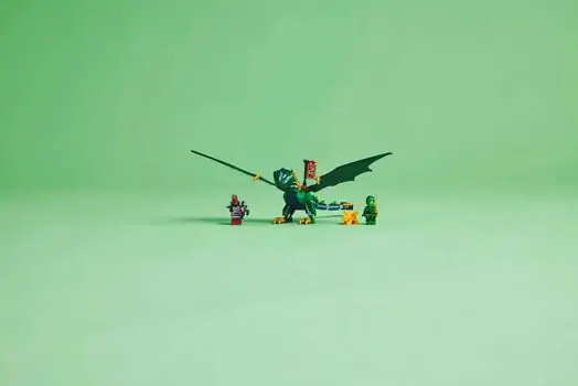 Lego Ninjago 71829 Lloyd's Green Forest Dragon, 7 image