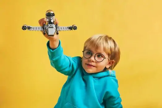 Lego Star Wars 75410 Mando and Grogu's N-1 Starfighter™, 7 image